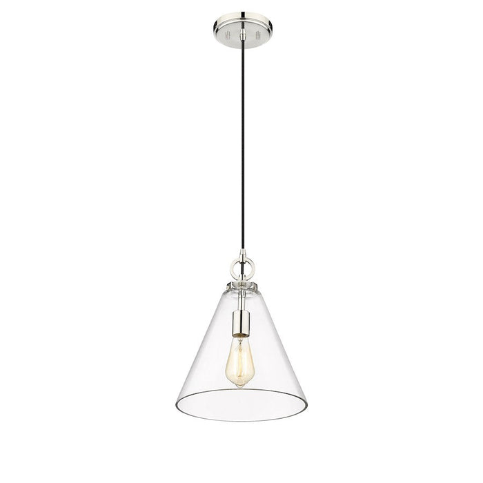 Z-Lite Harper 1 Light 11.5" Pendant, Clear