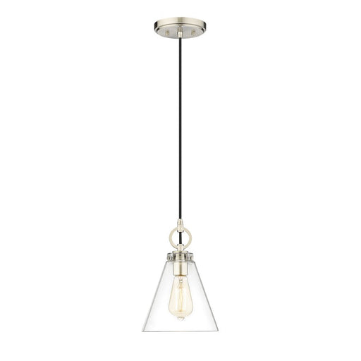 Z-Lite Harper 1 Light 8" Pendant, Clear