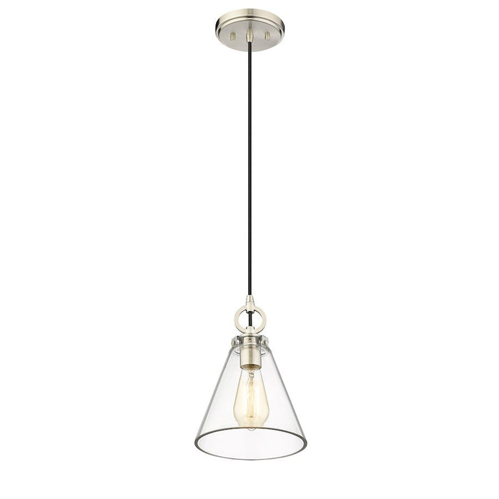 Z-Lite Harper 1 Light 8" Pendant, Clear