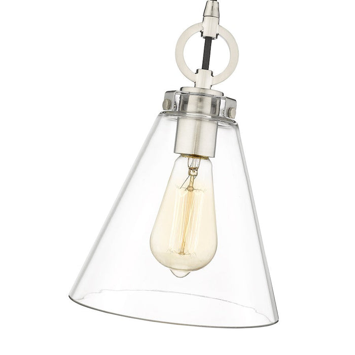 Z-Lite Harper 1 Light 8" Pendant, Clear