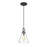 Z-Lite Harper 1 Light 8" Pendant, Clear