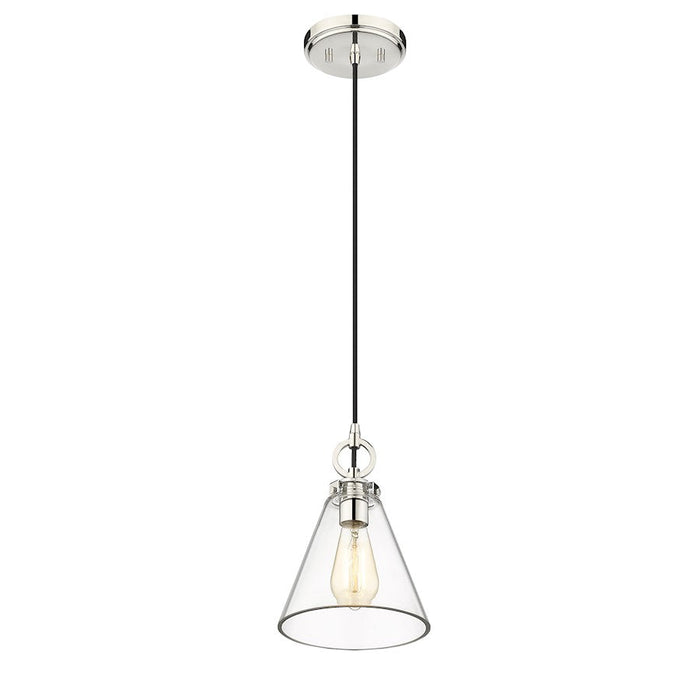 Z-Lite Harper 1 Light 8" Pendant, Clear