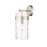 Z-Lite Fontaine 1 Light 7.75" Wall Sconce, Brushed Nickel/Clear - 3035-1SL-BN