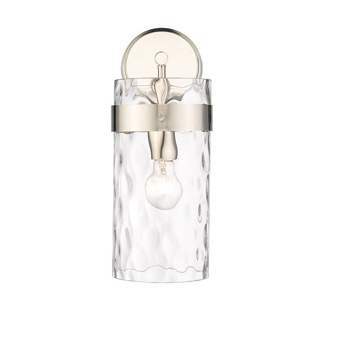 Z-Lite Fontaine 1 Light Wall Sconce, Clear