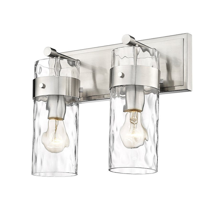 Z-Lite Fontaine 2 Light Vanity, Clear