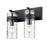 Z-Lite Fontaine 2 Light Vanity, Clear