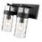 Z-Lite Fontaine 2 Light Vanity, Clear