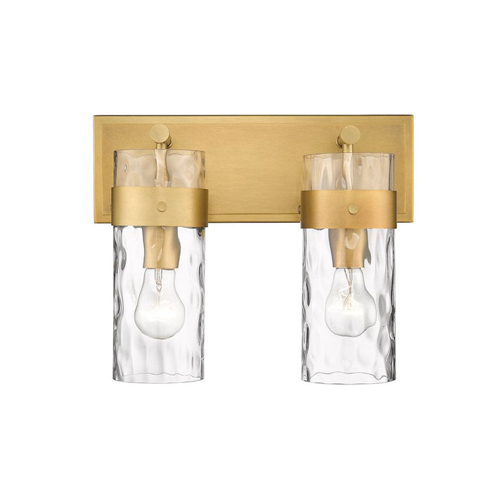 Z-Lite Fontaine 2 Light Vanity, Clear