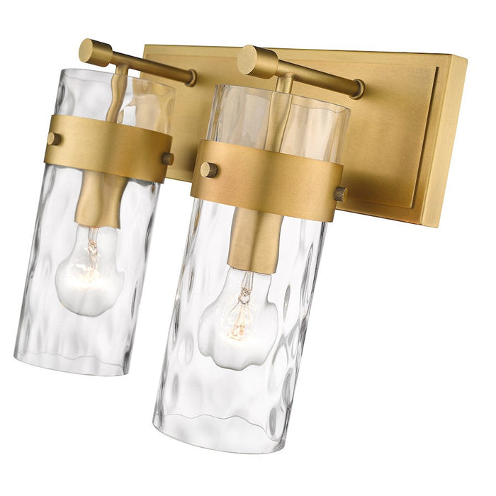 Z-Lite Fontaine 2 Light Vanity, Clear