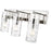 Z-Lite Fontaine 3 Light Vanity, Clear