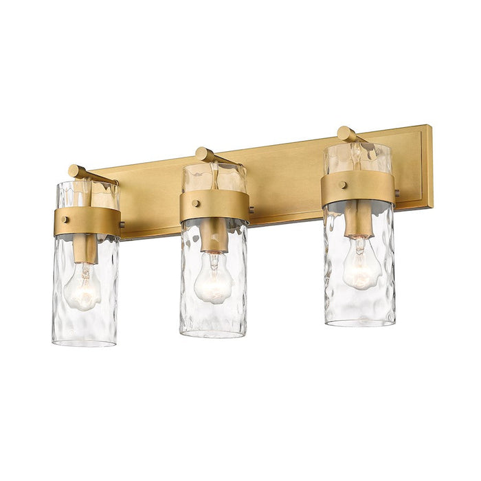 Z-Lite Fontaine 3 Light Vanity, Clear