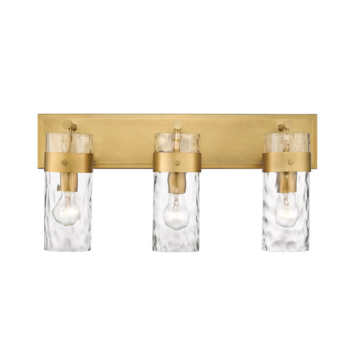 Z-Lite Fontaine 3 Light Vanity, Clear