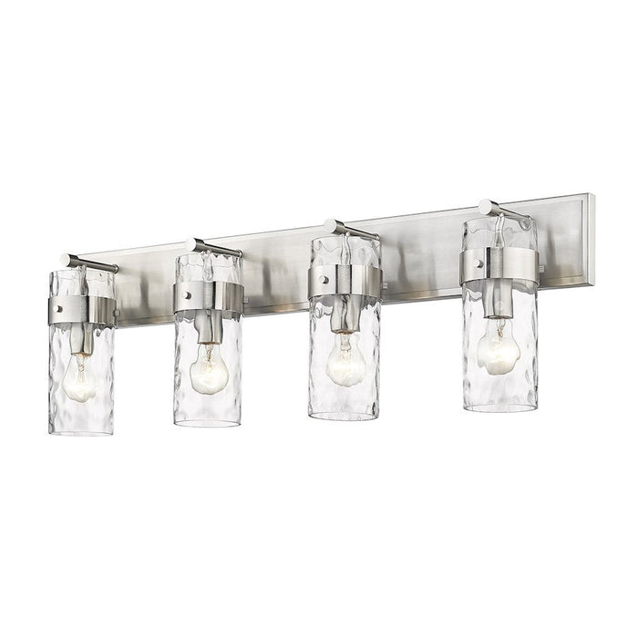 Z-Lite Fontaine 4 Light Vanity, Clear