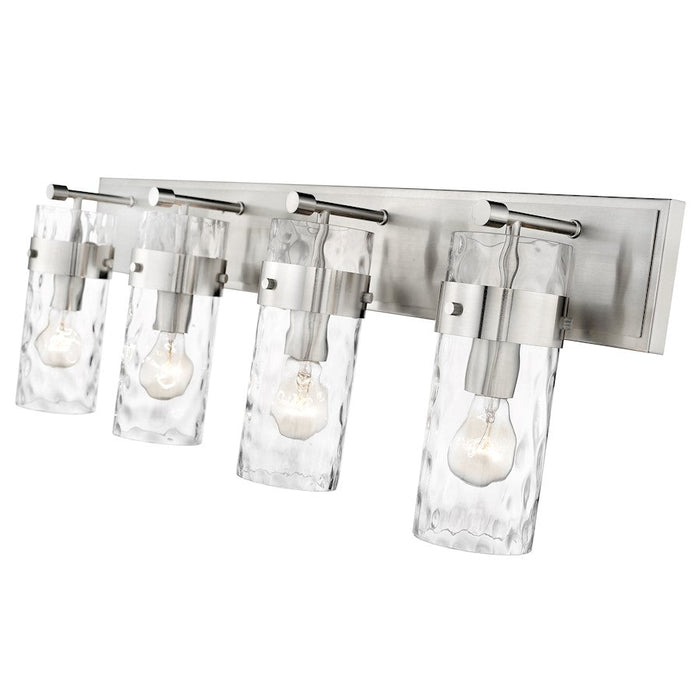 Z-Lite Fontaine 4 Light Vanity, Clear