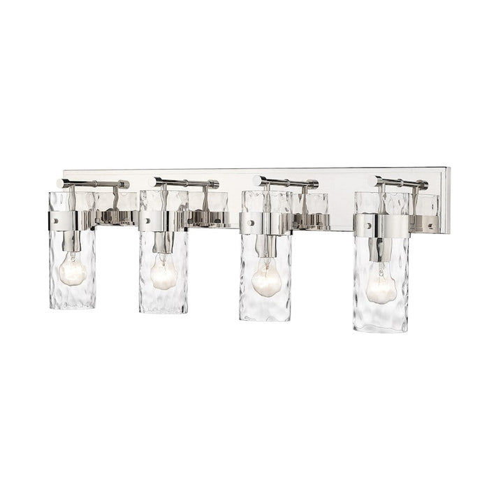 Z-Lite Fontaine 4 Light Vanity, Clear