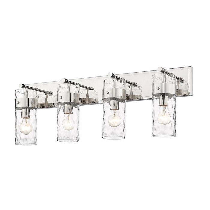 Z-Lite Fontaine 4 Light Vanity, Clear