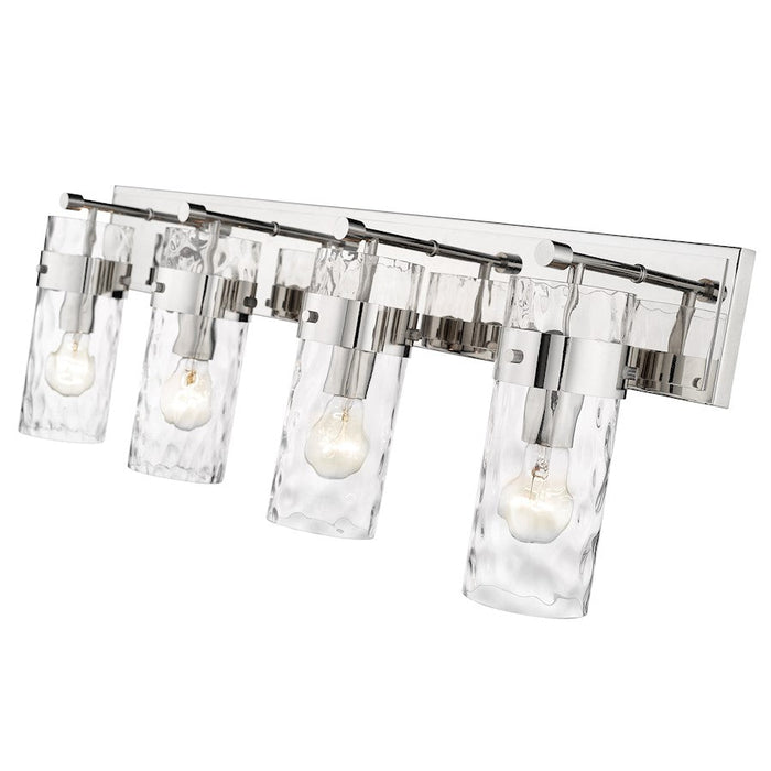 Z-Lite Fontaine 4 Light Vanity, Clear