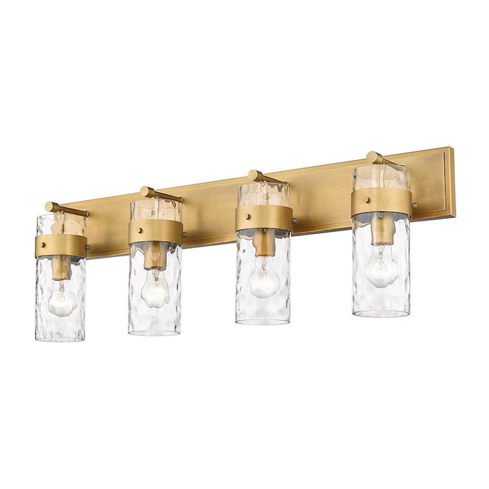 Z-Lite Fontaine 4 Light Vanity, Clear