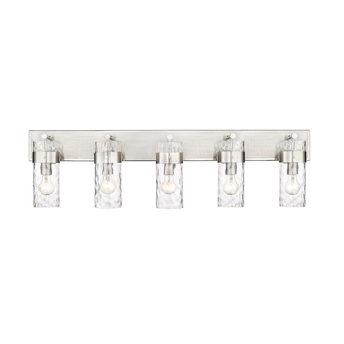 Z-Lite Fontaine 5 Light Vanity, Clear