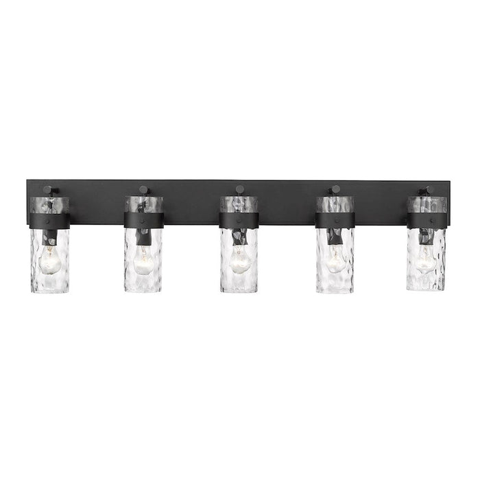 Z-Lite Fontaine 5 Light Vanity, Clear