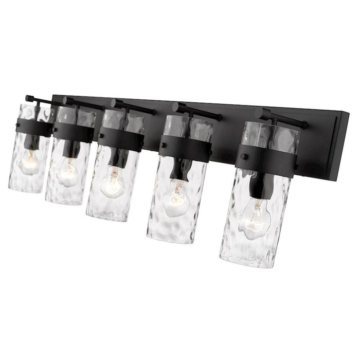 Z-Lite Fontaine 5 Light Vanity, Clear