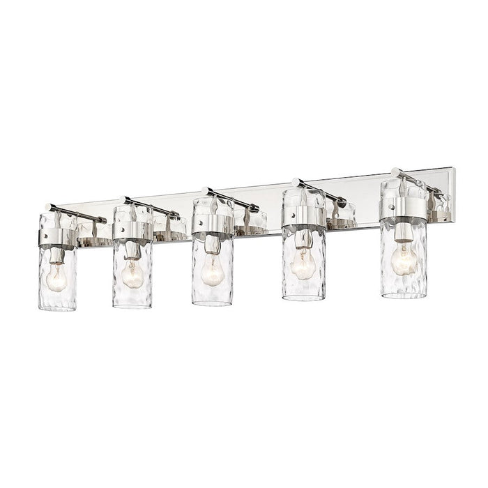 Z-Lite Fontaine 5 Light Vanity, Clear