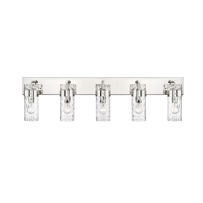 Z-Lite Fontaine 5 Light Vanity, Clear