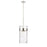 Z-Lite Fontaine 4 Light Pendant, Polished Nickel/Clear - 3035P12-PN