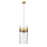 Z-Lite Fontaine  Pendant, Clear