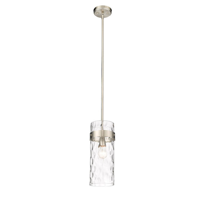 Z-Lite Fontaine 1 Light Pendant, Clear