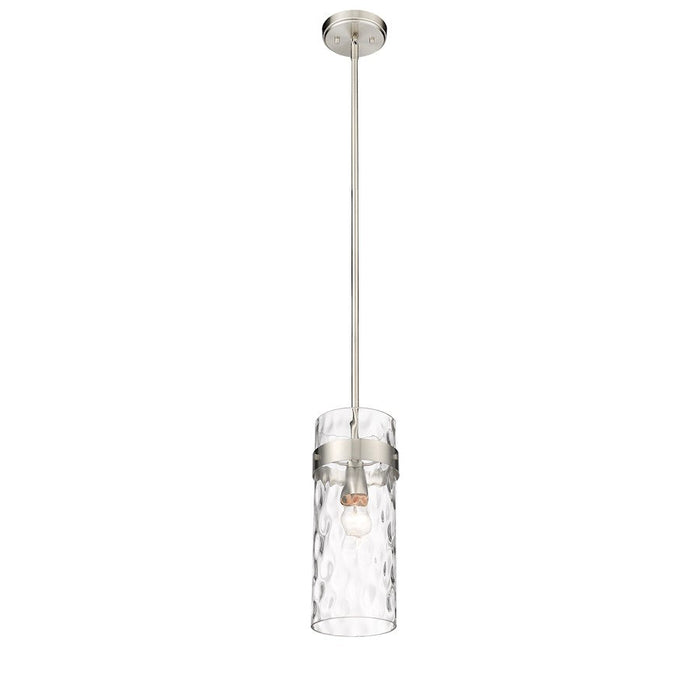 Z-Lite Fontaine 1 Light Pendant, Clear