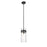 Z-Lite Fontaine 1 Light Pendant, Clear