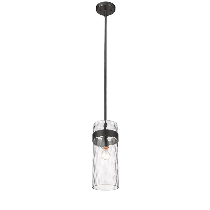 Z-Lite Fontaine 1 Light Pendant, Clear