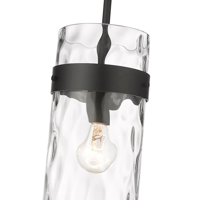 Z-Lite Fontaine 1 Light Pendant, Clear