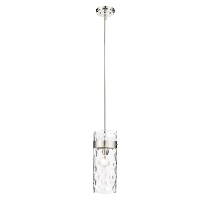 Z-Lite Fontaine 1 Light Pendant, Clear