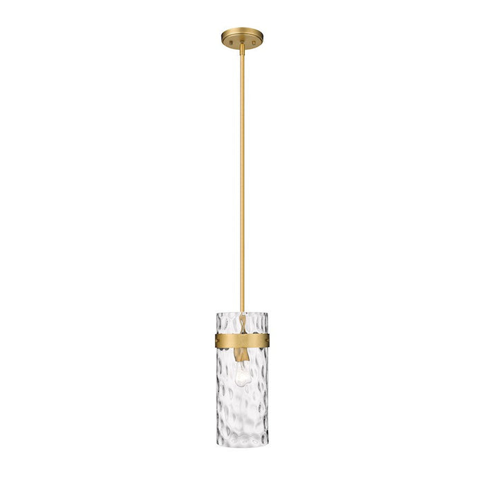 Z-Lite Fontaine 1 Light Pendant, Clear