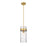 Z-Lite Fontaine 1 Light Pendant, Clear