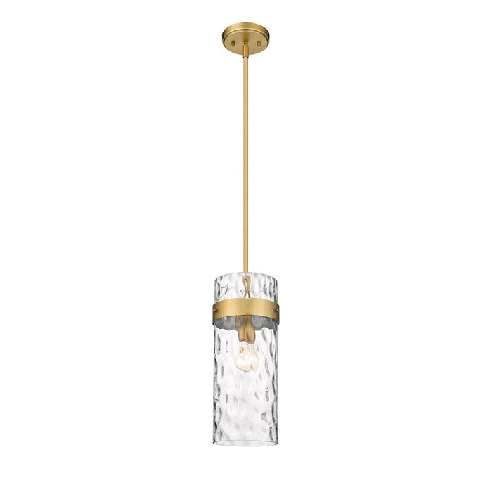 Z-Lite Fontaine 1 Light Pendant, Clear