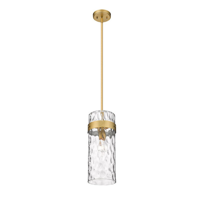 Z-Lite Fontaine 1 Light Pendant, Clear