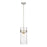 Z-Lite Fontaine 3 Light Pendant, Brushed Nickel/Clear - 3035P9-BN