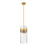 Z-Lite Fontaine  Pendant, Clear