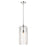 Z-Lite Alverton 1 Light Pendant, Polished Nickel/Clear - 3036P8-PN