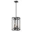 Z-Lite Easton 4 Light Chandelier, Matte Black/Matte Black - 3038-4MB