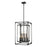 Z-Lite Easton 8 Light Chandelier, Matte Black/Matte Black - 3038-8MB