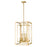 Z-Lite Easton 8 Light Chandelier, Rubbed Brass/Rubbed Brass - 3038-8RB