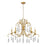 Z-Lite Amara 5 Light Chandelier, Gilded Gold - 3039-38GG