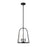 Z-Lite Archis 3 Light Pendant, Matte Black/Clear - 3041P12-MB