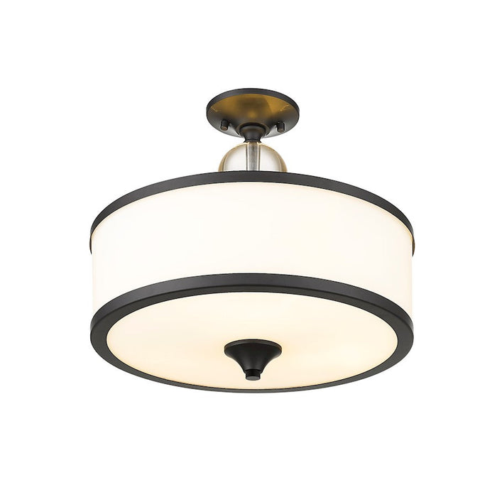 Z-Lite Cosmopolitan 3 Light Semi Flush Mount