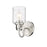 Z-Lite Kinsley 1 Light Wall Sconce, Clear