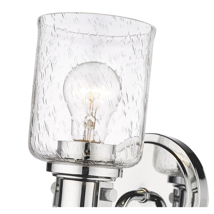 Z-Lite Kinsley 1 Light Wall Sconce, Clear